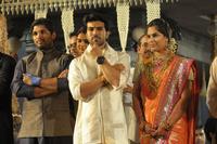 Ramcharan Reception for Mega Fans